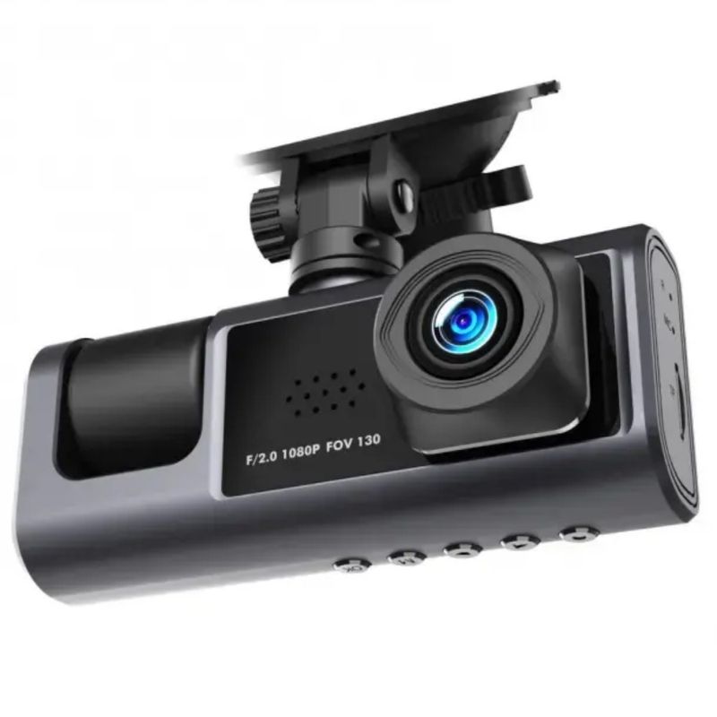 Auto si Moto - Electronice auto - Camere auto si DVR - Camera video auto tripla, 3 canale DVR, Dash Cam S1, WiFi, Night Vision, Rezolutie 1920x1080, Inregistrare dubla, Camp vizual ultralarg, Card 32 GB ca - Infinity.ro