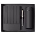 Carti si Birotica - Papetarie - Agende si calendare - Jurnale - Set Cadou Xterra | Agendă, Pix și Cană Termos | Negru - Infinity.ro