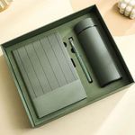 Carti si Birotica - Papetarie - Agende si calendare - Jurnale - Set Cadou Xterra | Agendă, Pix și Cană Termos | Verde Pal - Infinity.ro