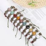Fashion, accesorii si bijuterii - Femei - Bijuterii femei - Bratari femei - Brățară Handmade din piele cu cristal natural de CUARȚ ROZ, pentru vindecare emoțională - Infinity.ro