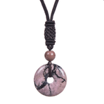 Fashion, accesorii si bijuterii - Femei - Bijuterii femei - Pandantive femei - PANDANTIV FENG-SHUI DIN CRISTAL NATURAL DE RODOCROZIT | VINDECARE EMOȚIONALĂ | RECUPERAREA AMINTIRILOR - Infinity.ro