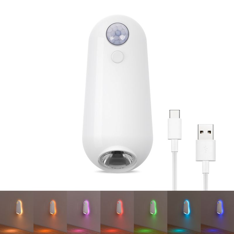 Casa si Gradina - Corpuri si surse de iluminat - Corpuri de iluminat pentru baie - Lampa LED Inteligenta Universala cu Senzor de Miscare si Incarcare USB | Model F15 - Infinity.ro