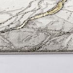 Casa si Gradina - Textile si covoare - Covoare - Covoare casa - Covor Modern Living , Dormitor Dreptunghiular Marmara T159A Gri Gold 80 x 150 - Infinity.ro
