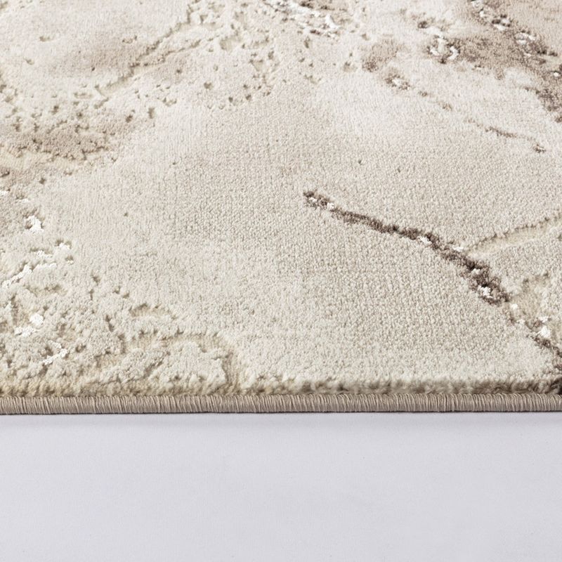 Casa si Gradina - Textile si covoare - Covoare - Covoare casa - Covor Modern Living , Dormitor Dreptunghiular Marmara T160A Crem Bej 80 x 150 - Infinity.ro