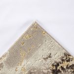Casa si Gradina - Textile si covoare - Covoare - Covoare casa - Covor Modern Living , Dormitor Dreptunghiular Marmara T160A Crem Gold 80 x 150 - Infinity.ro