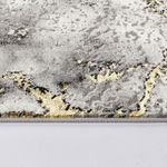 Casa si Gradina - Textile si covoare - Covoare - Covoare casa - Covor Modern Living , Dormitor Dreptunghiular Marmara T160A Gri Gold 80 x 150 - Infinity.ro