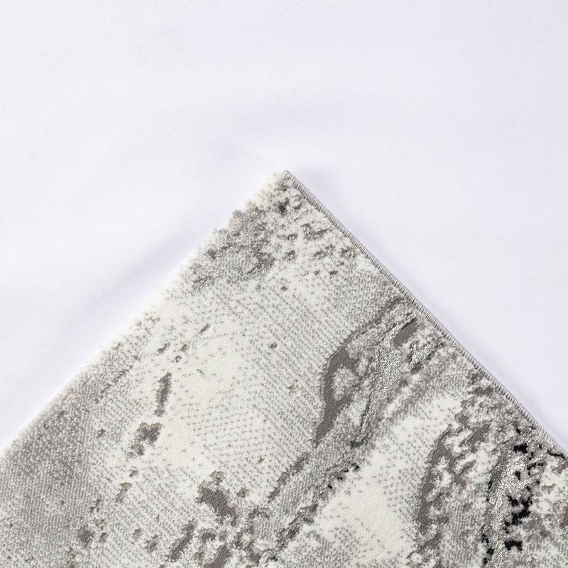 Casa si Gradina - Textile si covoare - Covoare - Covoare casa - Covor Modern Living , Dormitor Dreptunghiular Marmara T160A Gri 80 x 150 - Infinity.ro