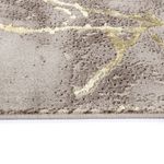 Casa si Gradina - Textile si covoare - Covoare - Covoare casa - Covor Modern Living , Dormitor Dreptunghiular Marmara D636R Bej Gold 80 x 150 - Infinity.ro