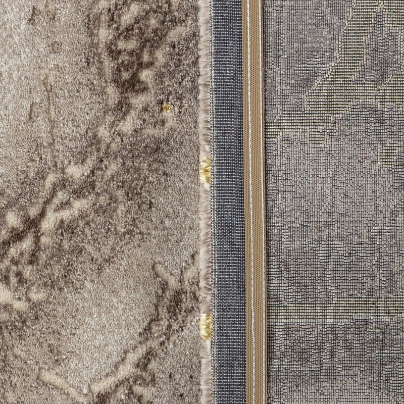 Casa si Gradina - Textile si covoare - Covoare - Covoare casa - Covor Modern Living , Dormitor Dreptunghiular Marmara D636R Bej Gold 80 x 150 - Infinity.ro