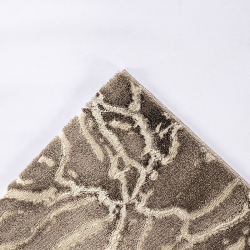 Casa si Gradina - Textile si covoare - Covoare - Covoare casa - Covor Modern Living , Dormitor Dreptunghiular Marmara T156A Bej 80 x 150 - Infinity.ro
