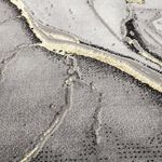 Casa si Gradina - Textile si covoare - Covoare - Covoare casa - Covor Modern Living , Dormitor Dreptunghiular Marmara T156A Gri Gold 80 x 150 - Infinity.ro