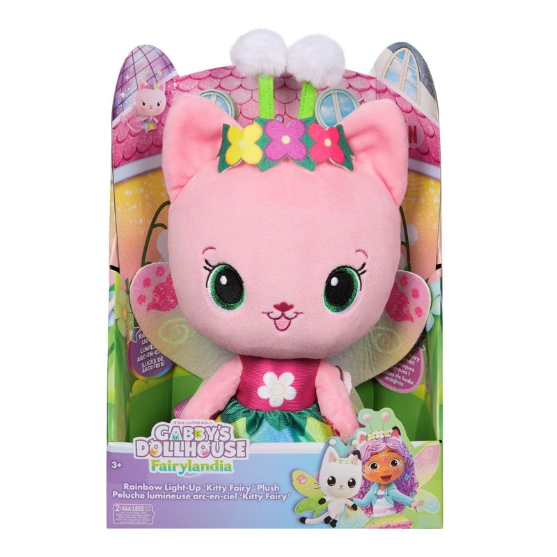Jucarii, Copii si Bebe - Jucarii si jocuri - Jucarii de plus - GABBYS DOLLHOUSE FAIRYLANDIA ZANA PISICUTA DE PLUS INTERACTIVA - Infinity.ro