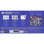 Jucarii, Copii si Bebe - Jucarii si jocuri - Jocuri si puzzle - Puzzle - PUZZLE TREFL 8000 PREMIUM PLUS LUMEA COLORATA CU POSTER INCLUS - Infinity.ro