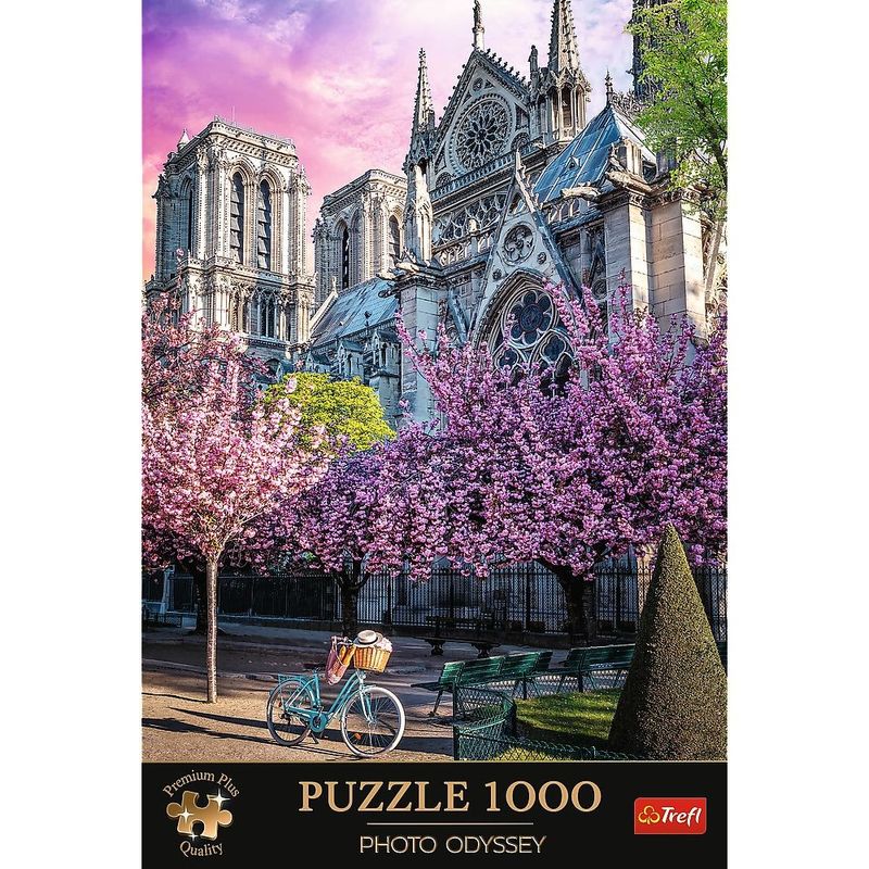 Jucarii, Copii si Bebe - Jucarii si jocuri - Jocuri si puzzle - Puzzle - PUZZLE TREFL 1000 PREMIUM PLUS PHOTO ODYSSEY CATEDRALA NOTRE DAME PARIS - Infinity.ro