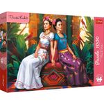 Jucarii, Copii si Bebe - Jucarii si jocuri - Jocuri si puzzle - Puzzle - PUZZLE TREFL 1000 PREMIUM PLUS FRIDA KAHLO DOUA FETE - Infinity.ro
