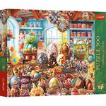 Jucarii, Copii si Bebe - Jucarii si jocuri - Jocuri si puzzle - Puzzle - PUZZLE TREFL 500 PREMIUM PLUS SPRING BLOOM MAGAZIN DE DULCIURI DE PASTE - Infinity.ro