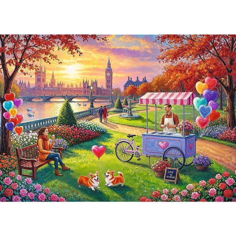 Jucarii, Copii si Bebe - Jucarii si jocuri - Jocuri si puzzle - Puzzle - PUZZLE TREFL 500 PREMIUM PLUS LOVE STORY LONDRA ROMANTICA - Infinity.ro