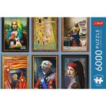 Jucarii, Copii si Bebe - Jucarii si jocuri - Jocuri si puzzle - Puzzle - PUZZLE TREFL 6000 PREMIUM PLUS COLECTIE DE ARTA DISTRACTIVA CU POSTER INCLUS - Infinity.ro