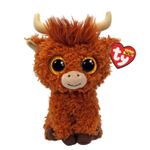 Jucarii, Copii si Bebe - Jucarii si jocuri - Jucarii de plus - Plus ty 15cm boos alfie vaca maro de munte - Infinity.ro