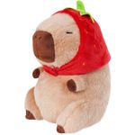 Jucarii, Copii si Bebe - Jucarii si jocuri - Jucarii de plus - PLUS CAPIBARA CAPSUNA 23CM - Infinity.ro