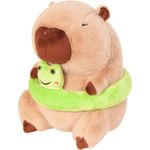 Jucarii, Copii si Bebe - Jucarii si jocuri - Jucarii de plus - PLUS CAPIBARA BROASCA 20CM - Infinity.ro