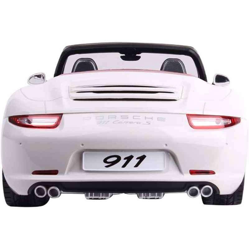 Jucarii, Copii si Bebe - Jucarii si jocuri - Vehicule si jucarii cu telecomanda - Masinute - MASINA CU TELECOMANDA PORSCHE CARRERA S ALB CU SCARA 1 LA 12 - Infinity.ro