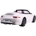 Jucarii, Copii si Bebe - Jucarii si jocuri - Vehicule si jucarii cu telecomanda - Masinute - MASINA CU TELECOMANDA PORSCHE CARRERA S ALB CU SCARA 1 LA 12 - Infinity.ro