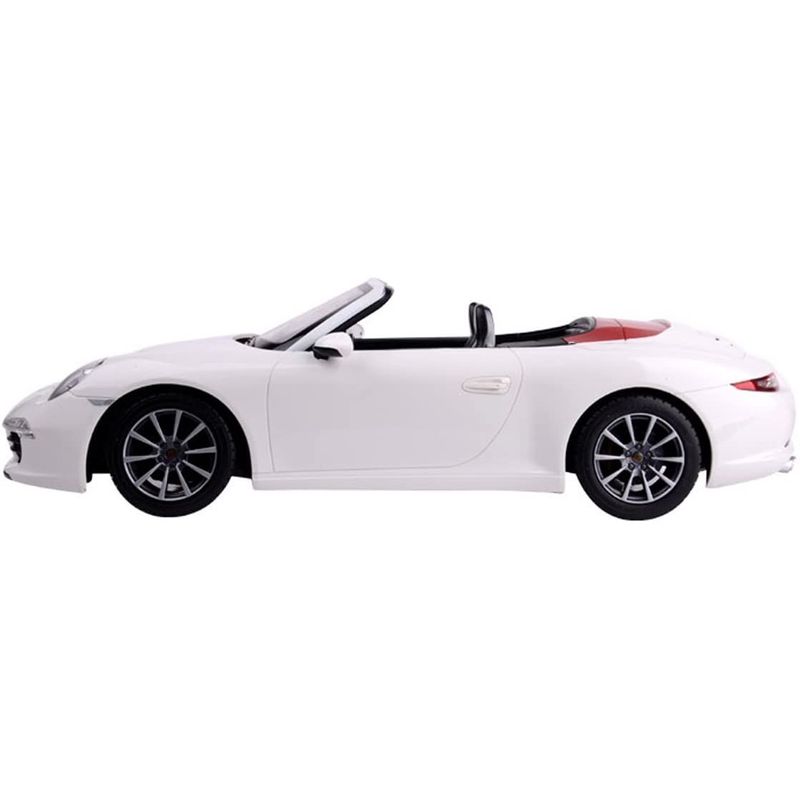 Jucarii, Copii si Bebe - Jucarii si jocuri - Vehicule si jucarii cu telecomanda - Masinute - MASINA CU TELECOMANDA PORSCHE CARRERA S ALB CU SCARA 1 LA 12 - Infinity.ro