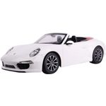 Jucarii, Copii si Bebe - Jucarii si jocuri - Vehicule si jucarii cu telecomanda - Masinute - MASINA CU TELECOMANDA PORSCHE CARRERA S ALB CU SCARA 1 LA 12 - Infinity.ro