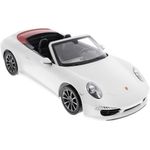 Jucarii, Copii si Bebe - Jucarii si jocuri - Vehicule si jucarii cu telecomanda - Masinute - MASINA CU TELECOMANDA PORSCHE CARRERA S ALB CU SCARA 1 LA 12 - Infinity.ro