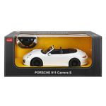 Jucarii, Copii si Bebe - Jucarii si jocuri - Vehicule si jucarii cu telecomanda - Masinute - MASINA CU TELECOMANDA PORSCHE CARRERA S ALB CU SCARA 1 LA 12 - Infinity.ro
