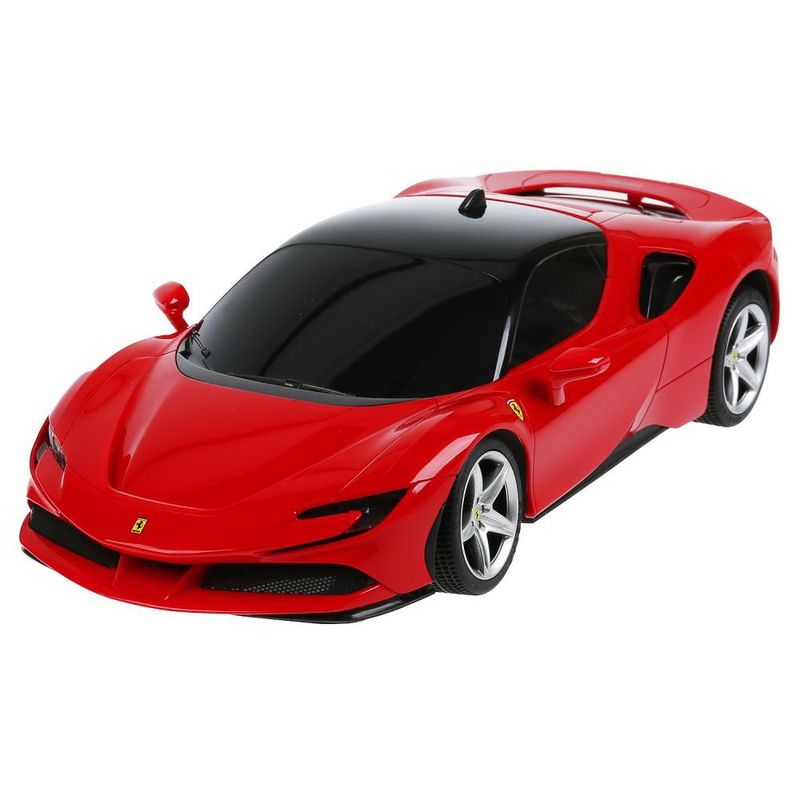 Jucarii, Copii si Bebe - Jucarii si jocuri - Vehicule si jucarii cu telecomanda - Masinute - MASINA CU TELECOMANDA FERRARI SF90 STRADALE SCARA 1 LA 18 - Infinity.ro