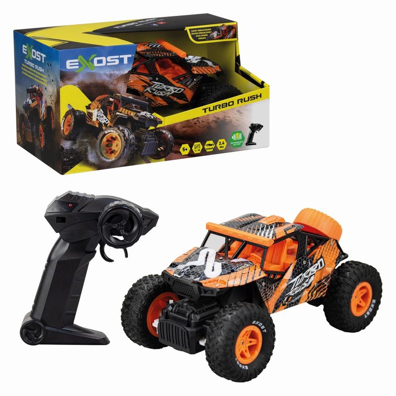 Jucarii, Copii si Bebe - Jucarii si jocuri - Vehicule si jucarii cu telecomanda - Masinute - EXOST MASINA CU TELECOMANDA TURBO RUSH 2.4Ghz - Infinity.ro