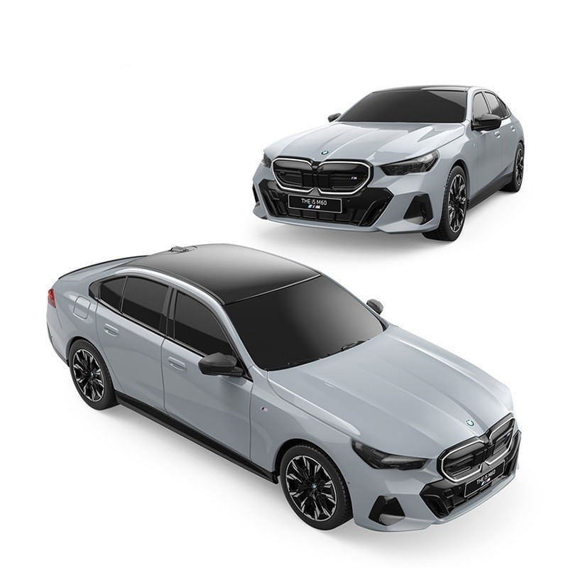 Jucarii, Copii si Bebe - Jucarii si jocuri - Vehicule si jucarii cu telecomanda - Masinute - MASINA CU TELECOMANDA BMW I5 GRI SCARA 1 LA 24 - Infinity.ro