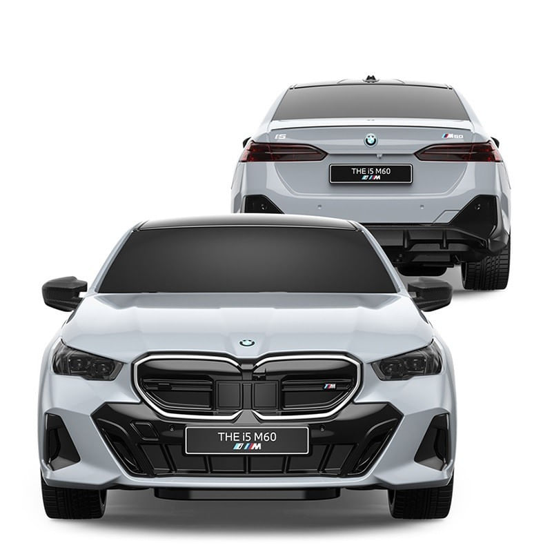 Jucarii, Copii si Bebe - Jucarii si jocuri - Vehicule si jucarii cu telecomanda - Masinute - MASINA CU TELECOMANDA BMW I5 GRI SCARA 1 LA 24 - Infinity.ro