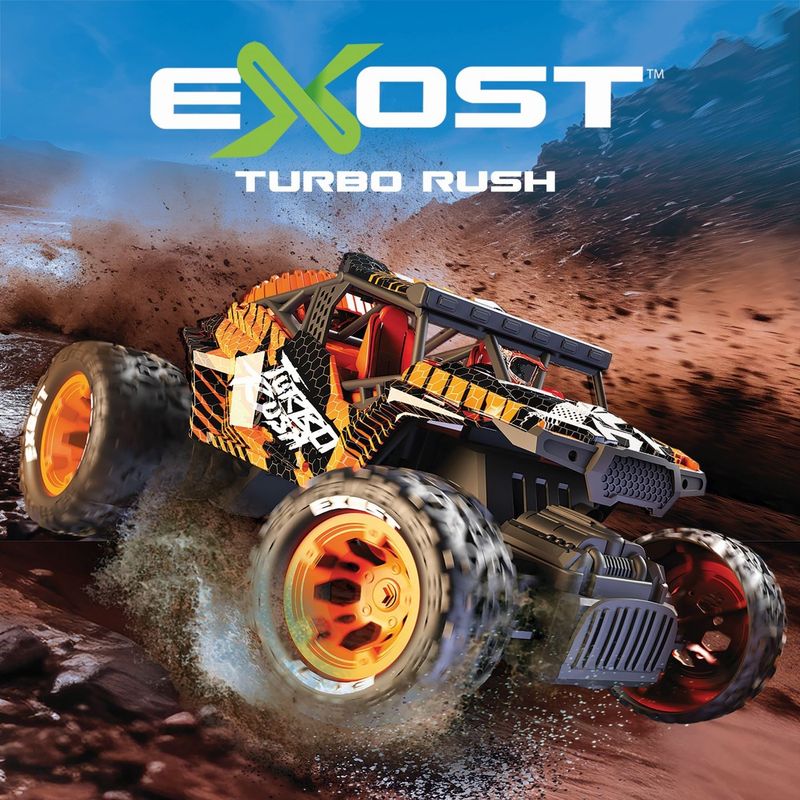 Jucarii, Copii si Bebe - Jucarii si jocuri - Vehicule si jucarii cu telecomanda - Masinute - EXOST MASINA CU TELECOMANDA TURBO RUSH 2.4Ghz - Infinity.ro