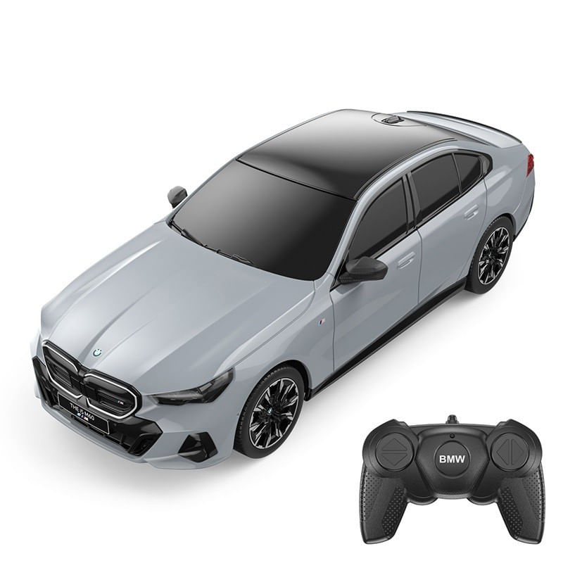 Jucarii, Copii si Bebe - Jucarii si jocuri - Vehicule si jucarii cu telecomanda - Masinute - MASINA CU TELECOMANDA BMW I5 GRI SCARA 1 LA 24 - Infinity.ro