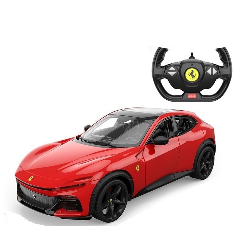 Jucarii, Copii si Bebe - Jucarii si jocuri - Vehicule si jucarii cu telecomanda - Masinute - MASINA CU TELECOMANDA  FERRARI PUROSANGUE SCARA 1 LA 14 - Infinity.ro
