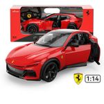 Jucarii, Copii si Bebe - Jucarii si jocuri - Vehicule si jucarii cu telecomanda - Masinute - MASINA CU TELECOMANDA  FERRARI PUROSANGUE SCARA 1 LA 14 - Infinity.ro
