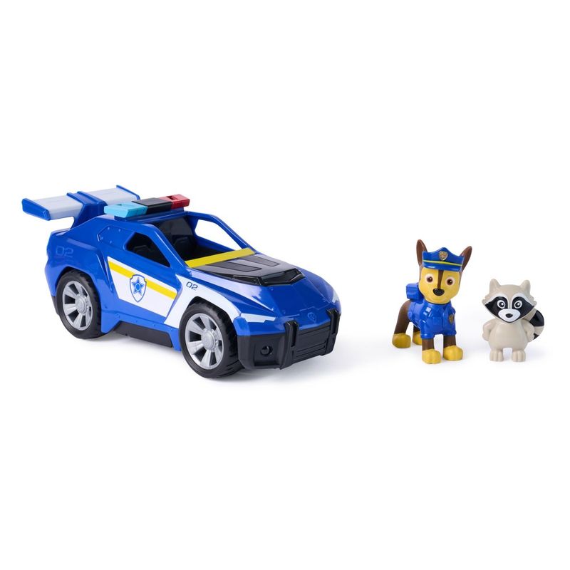 Jucarii, Copii si Bebe - Jucarii si jocuri - Jucarii & jocuri educative - Jucarii interactive - PATRULA CATELUSILOR CAUTA SI SALVEAZA SET FIGURINA CHASE SI VEHICUL MASINA DE POLITIE - Infinity.ro