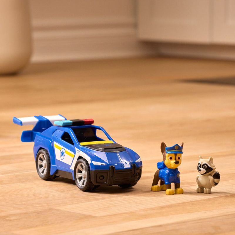 Jucarii, Copii si Bebe - Jucarii si jocuri - Jucarii & jocuri educative - Jucarii interactive - PATRULA CATELUSILOR CAUTA SI SALVEAZA SET FIGURINA CHASE SI VEHICUL MASINA DE POLITIE - Infinity.ro