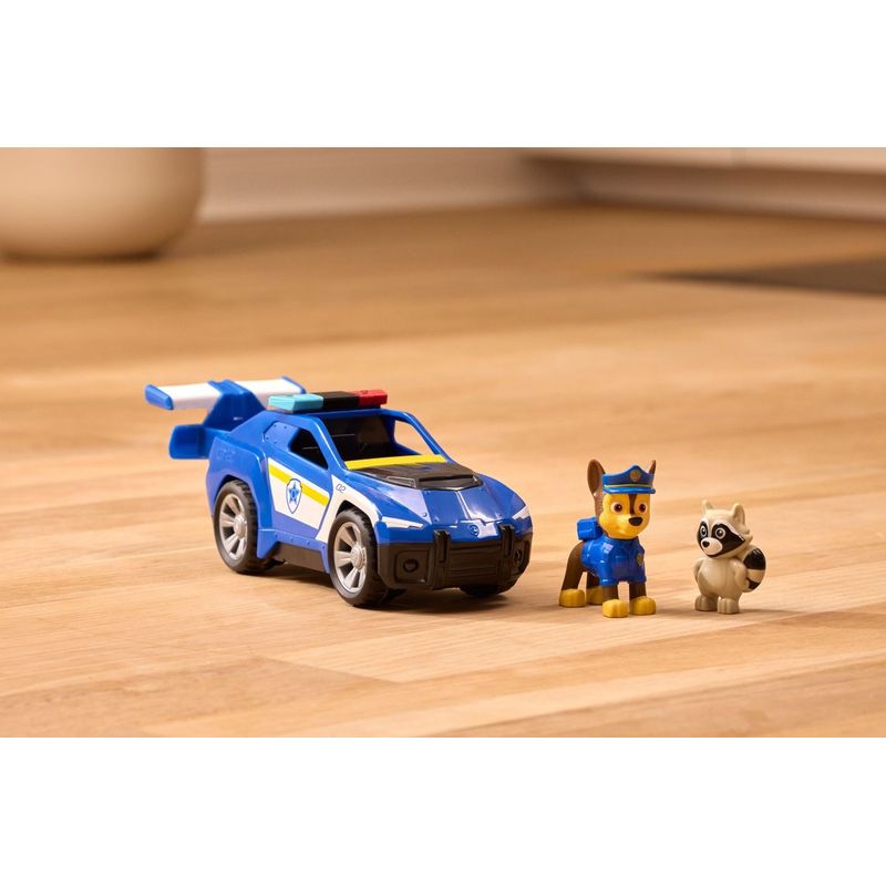 Jucarii, Copii si Bebe - Jucarii si jocuri - Jucarii & jocuri educative - Jucarii interactive - PATRULA CATELUSILOR CAUTA SI SALVEAZA SET FIGURINA CHASE SI VEHICUL MASINA DE POLITIE - Infinity.ro