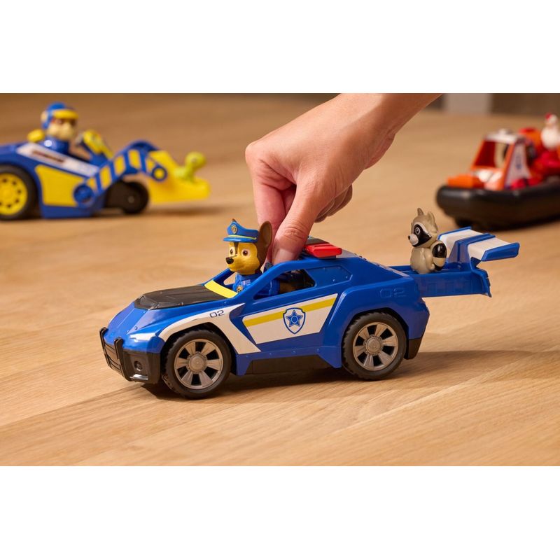 Jucarii, Copii si Bebe - Jucarii si jocuri - Jucarii & jocuri educative - Jucarii interactive - PATRULA CATELUSILOR CAUTA SI SALVEAZA SET FIGURINA CHASE SI VEHICUL MASINA DE POLITIE - Infinity.ro