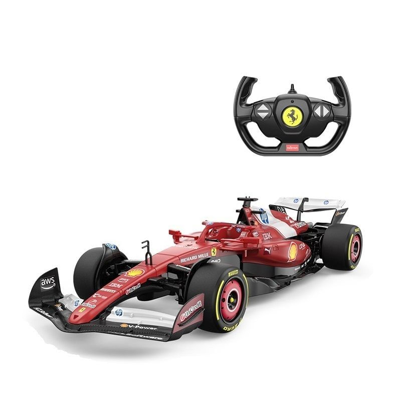Jucarii, Copii si Bebe - Jucarii si jocuri - Vehicule si jucarii cu telecomanda - Masinute - MASINA CU TELECOMANDA FERRARI SF 25 SCARA 1 LA 12 - Infinity.ro