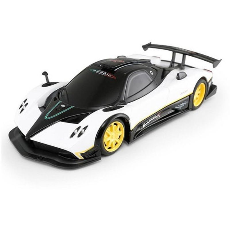Jucarii, Copii si Bebe - Jucarii si jocuri - Vehicule si jucarii cu telecomanda - Masinute - MASINA CU TELECOMANDA PAGANI ZONDA R ALB CU SCARA 1 LA 24 - Infinity.ro