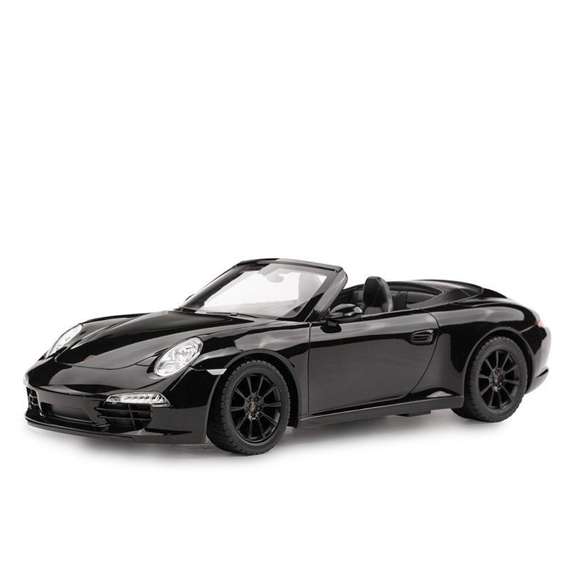 Jucarii, Copii si Bebe - Jucarii si jocuri - Vehicule si jucarii cu telecomanda - Masinute - MASINA CU TELECOMANDA PORSCHE 911 CARRERA S NEGRU CU SCARA 1 LA 12 - Infinity.ro
