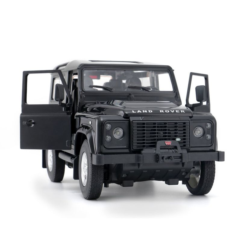 Jucarii, Copii si Bebe - Jucarii si jocuri - Vehicule si jucarii cu telecomanda - Masinute - MASINA CU TELECOMANDA LAND ROVER DEFENDER NEGRU CU SCARA 1 LA 14 - Infinity.ro