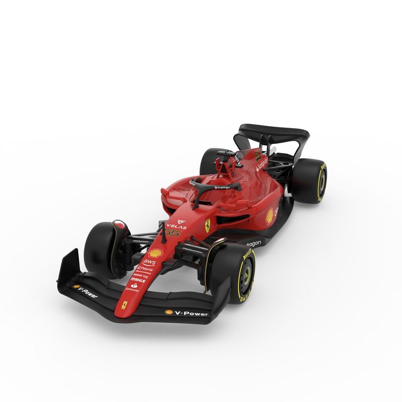Jucarii, Copii si Bebe - Jucarii si jocuri - Vehicule si jucarii cu telecomanda - Masinute - MASINA CU TELECOMANDA FERRARI F1 75 SCARA 1 LA 18 - Infinity.ro