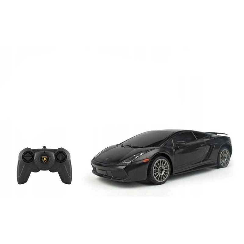 Jucarii, Copii si Bebe - Jucarii si jocuri - Vehicule si jucarii cu telecomanda - Masinute - MASINA CU TELECOMANDA LAMBORGHINI SUPERLEGGERA NEGRU CU SCARA 1 LA 24 - Infinity.ro