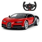 Jucarii, Copii si Bebe - Jucarii si jocuri - Vehicule si jucarii cu telecomanda - Masinute - MASINA CU TELECOMANDA BUGATTI CHIRON ROSU SCARA 1 LA 14 - Infinity.ro